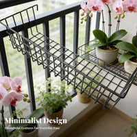 Mobile with Wheels Freestanding Gridwall Display Floor-Standing Design Plant Stand Multi-Functional Shelving Unit Easy to Install for Apartment Dwellers, Homeowners, Balcony, Living Room, Flower Shop, Exhibition