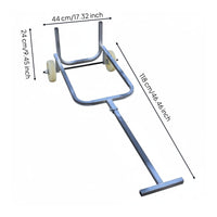 Gas Cylinder Hand Truck Two Wheels Cylinder Hand Truck Upright Posts Tank Cart