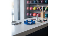 360° Rotation Bowling Ball Stand with Bearings Smooth-Rotating Bowling Ball Maintenance Cup Stable Support Compact for Workbench