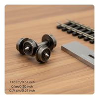 1:160 Train Wheels Realistic Appearance N Scale Train Wheel Set High Quality