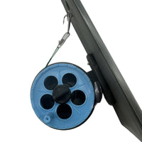 Fly Spear Portable Floating Square Ice Fishing Platform with Ultra-Short Rod