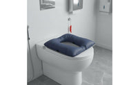 Pressure Relief Cushion Thickened and Soft Commode Seat Cushion Multifunctional Padded Toilet Seat for Bedridden Patients People