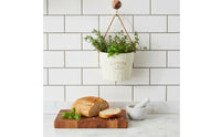 Vintage Wall Planter Detachable Hook Wall Mounted Metal Planter Pot Vintage Iron Hanging Bucket for Gardeners, Balcony