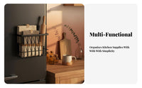 Metal-gripping Refrigerator Side Rack Easy Installation Metal-gripping Refrigerator Shelf