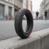 Solid Tire 8.5-Inch Solid Tire Shock Absorbing Replacement Wheel for Commuters, City Commuting