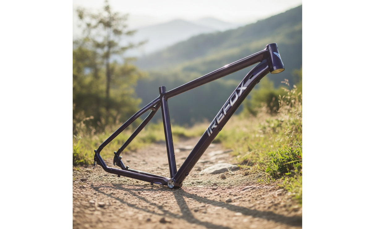 Hardtail Mountain Bike Frame Disc Brake Compatible Mountain Bike Frame with Quick Release Aluminum Alloy for Cyclists, Trail Riding, Cross-Country