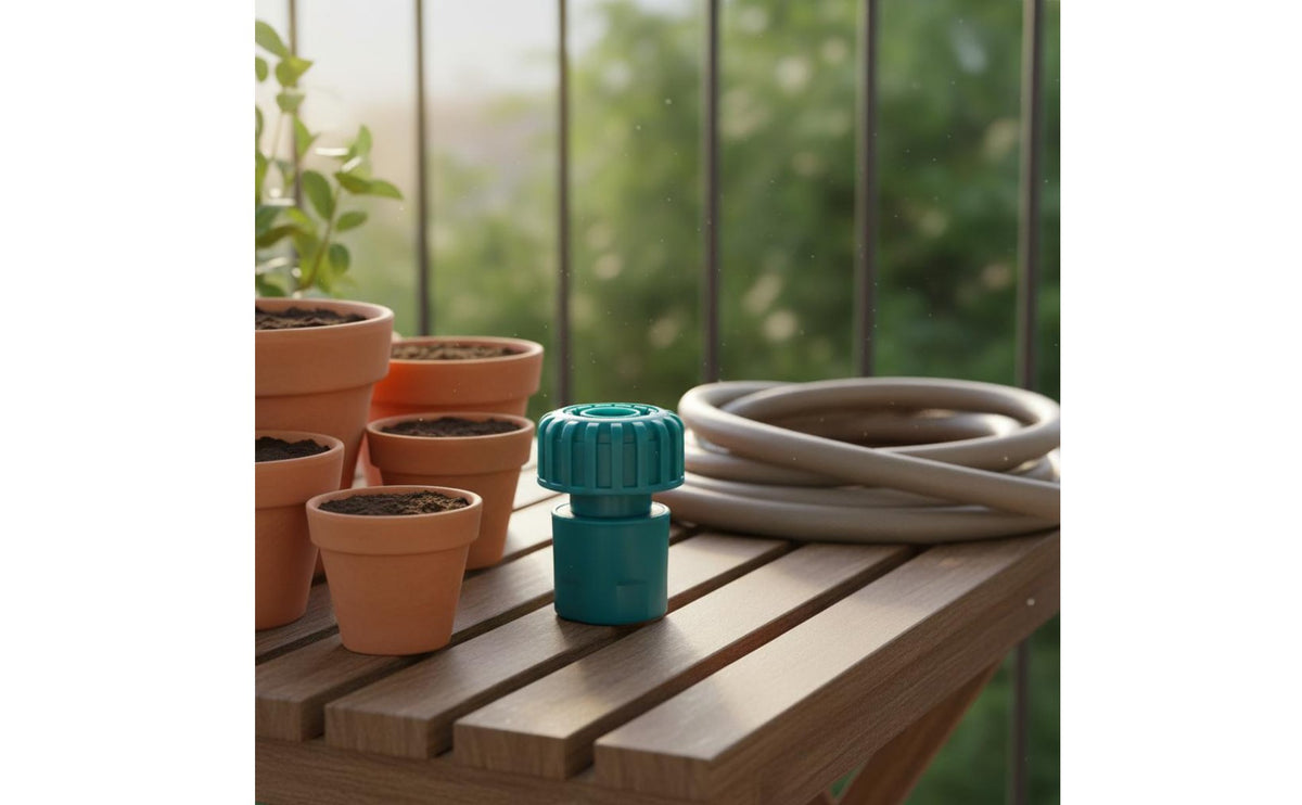 Plastic Hose Quick Connector Easy Installation Garden Hose Quick Connect Fitting Gardening Accessory Sturdy Construction