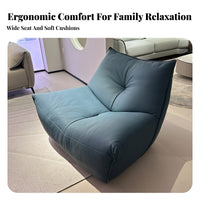 Modern and aesthetics rotate Armchair with Ottoman Comfortable Padding Lounge Chair Ergonomic home design Seating High support Assistance for Readers, homeowners, Adults, Living Room, Bedroom, perusing Corner, Office