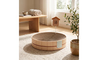 Cat Scratching Bed with Spring Sign Corrugated Cat Scratching Lounge Bed Tub-Shaped Scratcher Bowl for kittens , Kittens, Living Room