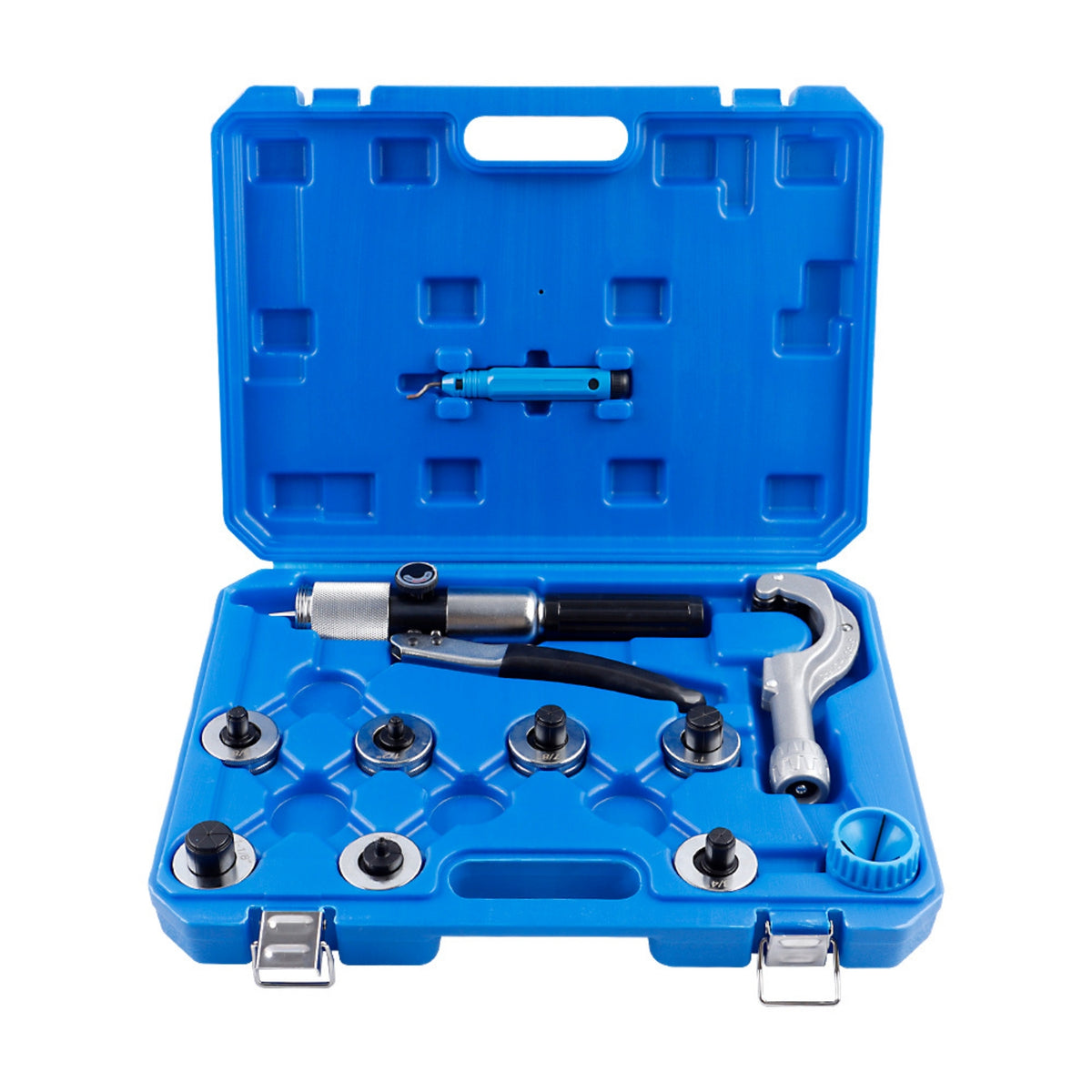 Tube Expander Kit with Carrying Case Tubing Expander Kit with Cutter Heavy Duty Tool for Plumbers, Workshop