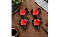 4 Pieces 90-Degree Spring Clamp with Right Angle Compact Picture Frame Clamp Strong Sturdy for Drilling