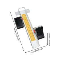 Starting Block with Adjustable Footplates Low-Profile Track Starting Block Textured Sprinter Pedals for Sprinters, Athletes, Sprint Training