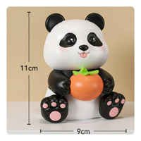 Housewarming Gift Entryway Key Holder Statue Multi-Functional Panda Key Holder Multifunctional for New Homeowners, Living Room, Office Desk