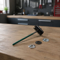 Grinder Spanner with Clamping Plates Rubber-Coated Angle Grinder Wrench Non-Slip