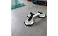 Heavy-Duty Three-Claw Suction Lifter Vacuum Triple Suction Cup Lifter Manual Non-Slip for Glaziers, Tilers, Diyers, Tile Laying, Renovation