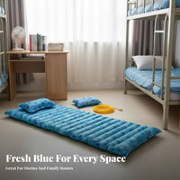 No Electricity Required Water-Filled Cooling Mattress Energy Saving Summer Water Bed Topper Leak Proof Cooling Mattress Pad Puncture Resistant for Students, Elderly, Hot Weather, Dorm Room