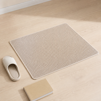 Pet Mat, Cat Litter Scatter Prevention Mat, Washable, Odor Resistant, Double Layer Structure, Non-Slip, Thick Fabric