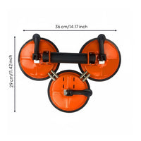 Glass Suction Cup Lifter Industrial Grade Heavy Duty Glass Lifter Easy to Use Material Handling Tool for Construction