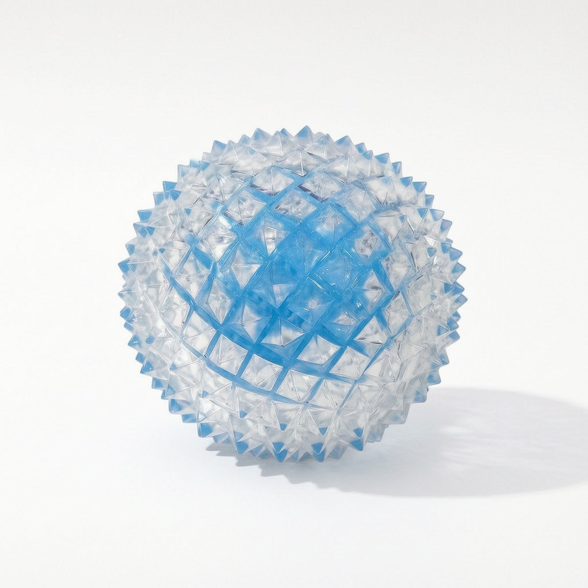 Spiky Dog Ball Oral-Care Dog Gnaw Ball Teething Tough for Dogs, Yard