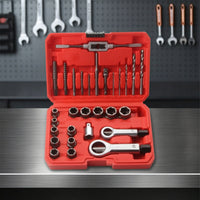 Screw and Nut Extractor Kit Compact Screw Extractor Set with Storage Case Portable Tool for Handymen