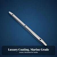 Stainless Steel Rub Strake Anti-Collision Rub Strake Stainless Steel Chafe Strip Boat Hull Guard Strip