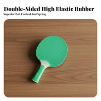 Plastic Racket Sport Pong Paddle Long-Lasting Rubber Table Sport Racket Sporting Goods Accessory Comfortable Sports