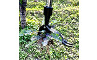 Unwanted Plant Puller Head Serrated Weeder with Prongs Manual for Lawn