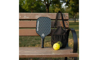 Honeycomb Core Carbon Fiber Pickleball Paddle Set Includes Carry Bag Pickleball Racket with Cover and Balls Lightweight Sports Equipment Cushioned Grip for Players, Beginners, Outdoor, Recreation