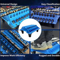Engine Repair Intake/Exhaust Parts Organizer Tray for Cylinder Head Bolts Valves