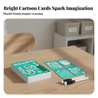 Maze Book Concentration Training Maze Challenge Book Wipe-Clean Activity Cards Screen-Unrestricted Fun Educational Toy Enhances