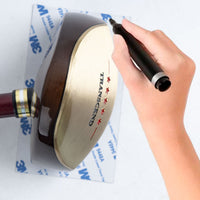 Easy to Apply Golf Club Face Sticker Wear Resistant Club Face Protector No Residue Strike Zone Film for Practice Range