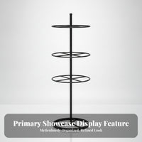 Open Frame Rotating Display Stand Iron Rotating Display Rack Socks Stand