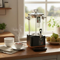 Automatic Steam Tea Brewer Keep Warm Function Electric Tea Brewer Large Capacity Beverage Server Fast Boiling Kitchen Appliance
