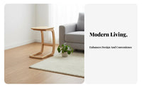 Minimalist design C-Shaped Sofa Stand Movable C-Shaped Stand Space-Saving Design Side Table Stable Frame for Apartment Dwellers, Remote Workers, Living Room, Balcony, Small Spaces, Home Office