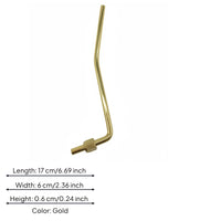 Sturdy Iron Construction Double Locking Tremolo Arm Easy Installation Electric Guitar Tone Modulation Arm Replacement Part Whammy Bar for Guitarists, Live Performance, Studio Recording