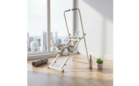 Home Fitness Climber Non-Slip Pedals Stair Stepper Machine Adjustable Height Vertical Climber