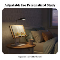 Foldable Design Adjustable book Easel Multi-Functional Book Holder adaptable Use Desk Accessory Ergonomic for Children, Professionals, Study Room, Library, Home Office, Kitchen