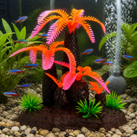 Miniature Artificial Coconut Palm Tree for Aquarium and Landscape Decoration