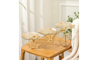 Pedal Fruit Stand European-Style Dessert Display Stand Decorative for Hosts