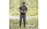 Stockingfoot Chest Fishing Waders Waterproof Waders with Zipper Breathable Apparel for Anglers, Fishermen, Fly Fishing