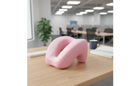 Desktop Napping Cushion Breathable Design Face down Sleeping Pillow Memory Foam Ergonomic Desk Pillow for Students, Library