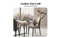 Upholstered Architectural Spinerest Seat Minimalist Design & Appearance Dining Chair Ergonomic Design Contouredd Spinerest