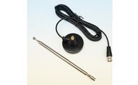 AM DAB Antenna Easy Installation Telescopic 180° Rotatable Extendable Broadcast Collector for Indoor, Home