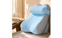 Bed Support Pillow with Headrest Contoured Reading Pillow with Headrest Cushion Supportive Multifunctional for Readers