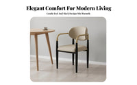 Modern Minimalist design Curved rear Dining Chair Italian-inspired by home decor design Furniture Comfortable Soft Padding adaptable for residents, Interior Designers, Adults, Reception Area, Living Room, Bedroom, Kitchen