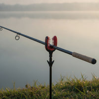 Fishing Rod Support Head Threaded Fishing Rod Rest Head Ribbed for Fishermen