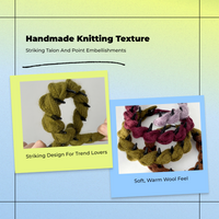 Non-Slip Zigzag Plush Headband for Women Winter