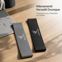 Resistance Loop Bands for Strength Training, Yoga, Pilates, and Fitness - Set for Legs, Glutes, and Core