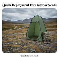 Multi-Purpose Portable Shower Tent Waterproof Camping Shower Tent Spacious Interior Outdoor Changing Room Windproof for Beachgoers, Families, Travelers, Outdoors, Beach, Fishing, Road Trips