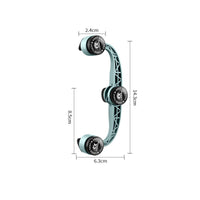 Curved Body Fishing Line Knot Tool Open Frame Leader Line Clamp Tool Manual Fishing Knot Tier Lightweight
